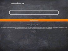 Tablet Screenshot of mouseskatez.de
